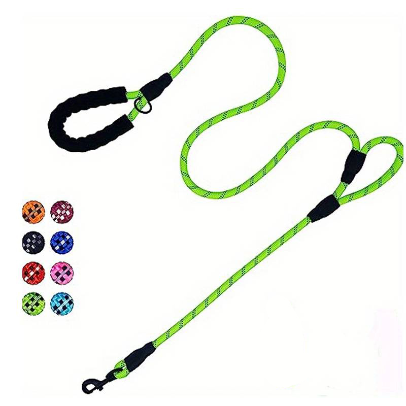 Heavy Duty Dog Leash Rope 6Ft Padded - Cuerda para mascotas de 6 pies