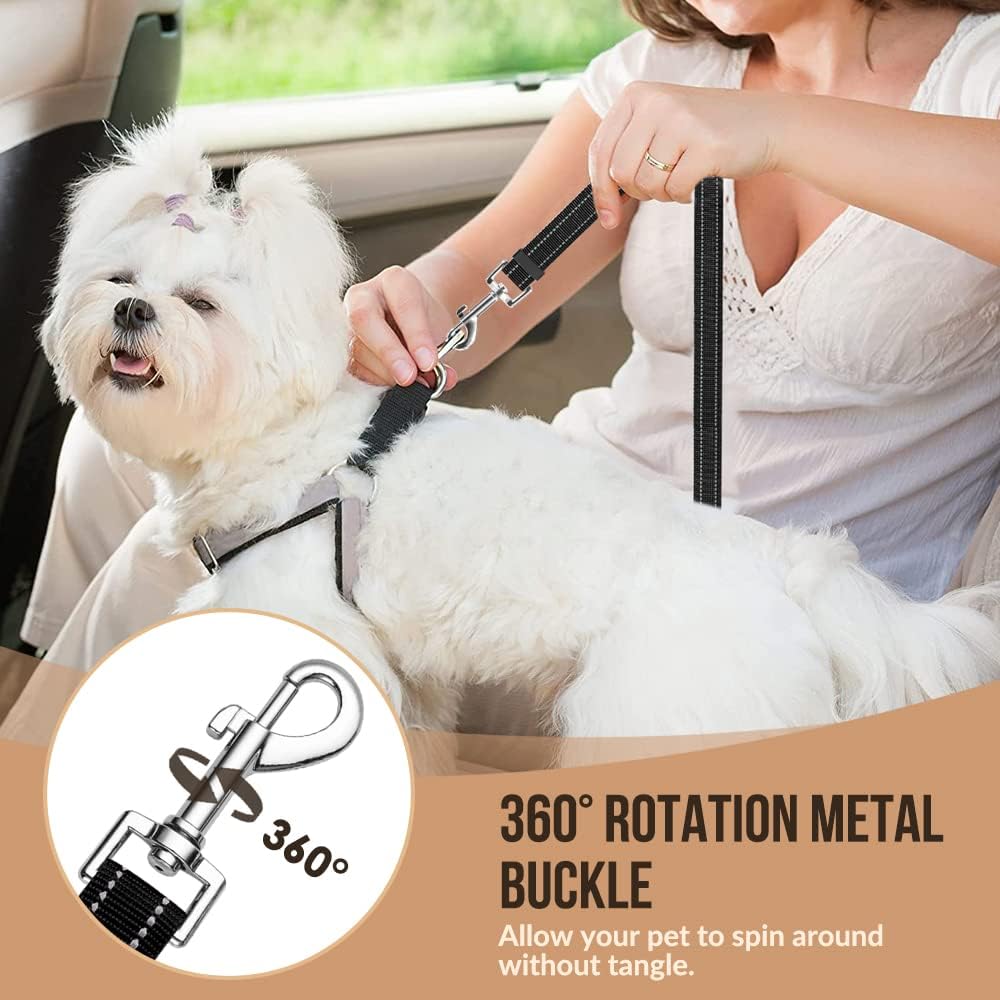 Dog Seat Belt Harness Safety Tether - Cinturón de Seguridad para Perros, Arnés