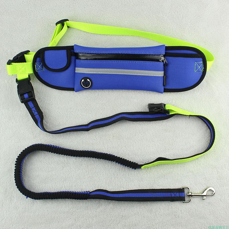 Hands Free Dog Running Leash Waist Belt - Correa de perro manos libres para