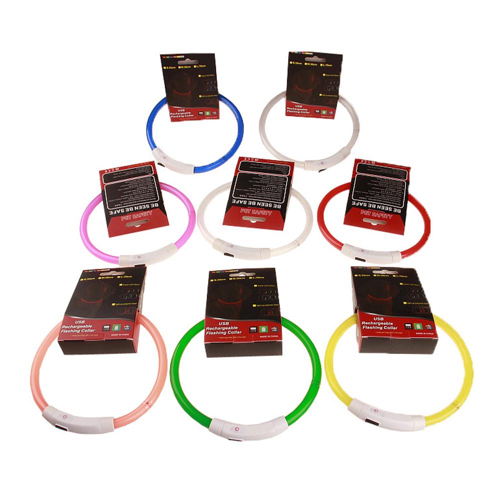 Collar LED Recargable por USB  - Led Dog Collar Glowing Rechargeable Usb reseña y precio