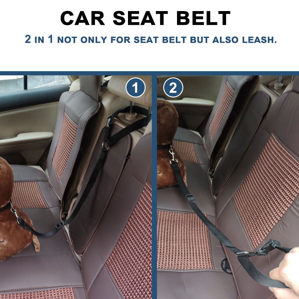 Arnés de Seguridad Ajustable p - Dog Seat Belt Harness Safety Tether reseña y precio