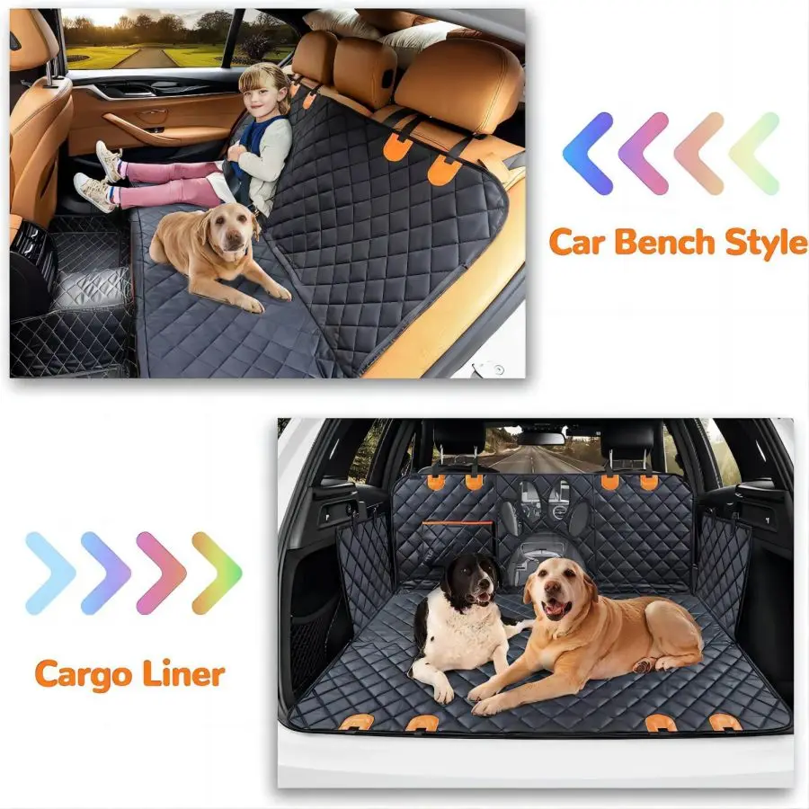 Funda para Asiento Trasero de  - Dog Car Seat Cover Waterproof Back Seat reseña y precio