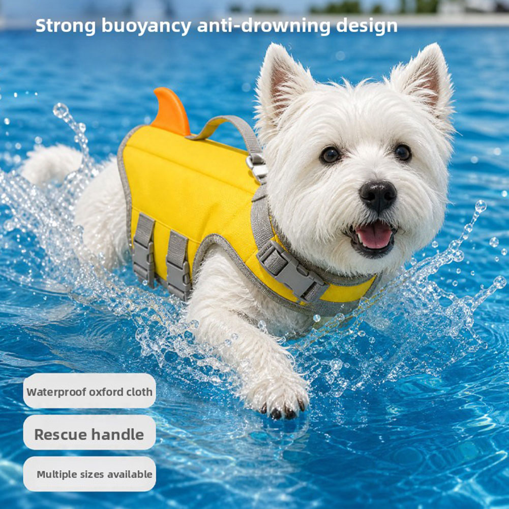 Chalecos salvavidas para perro - Dog Life Jacket Vest Buoyancy Handle reseña y precio