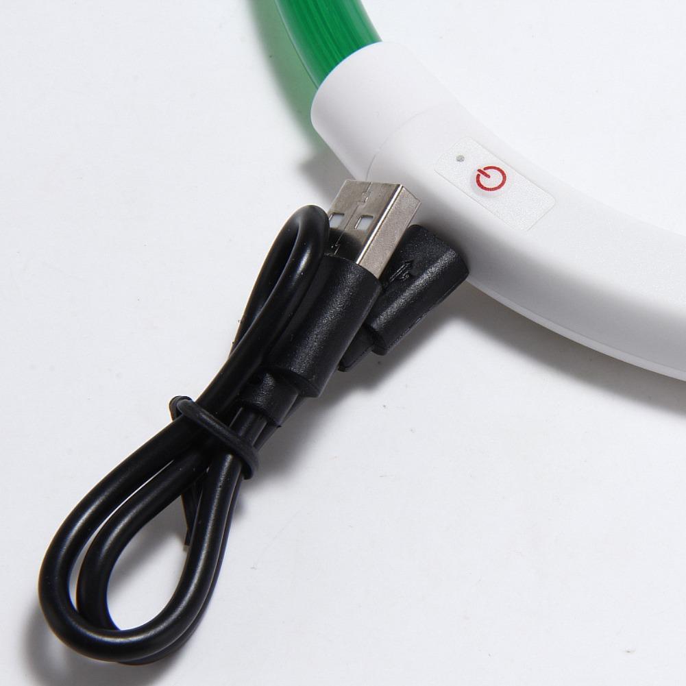 Collar LED para perros, recarg - Led Dog Collar Glowing Rechargeable Usb reseña y precio
