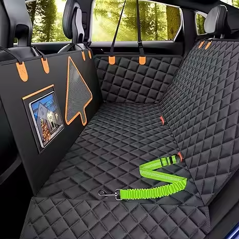 Funda para asiento de coche pa - Dog Car Seat Cover Waterproof Back Seat reseña y precio