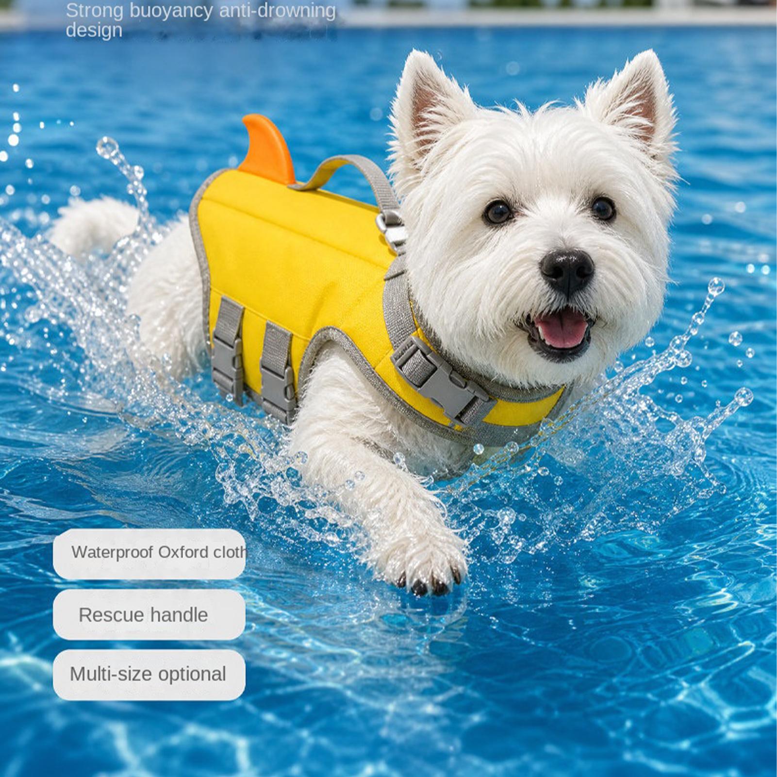 Chaleco Salvavidas para Perros - Dog Life Jacket Vest Buoyancy Handle reseña y precio