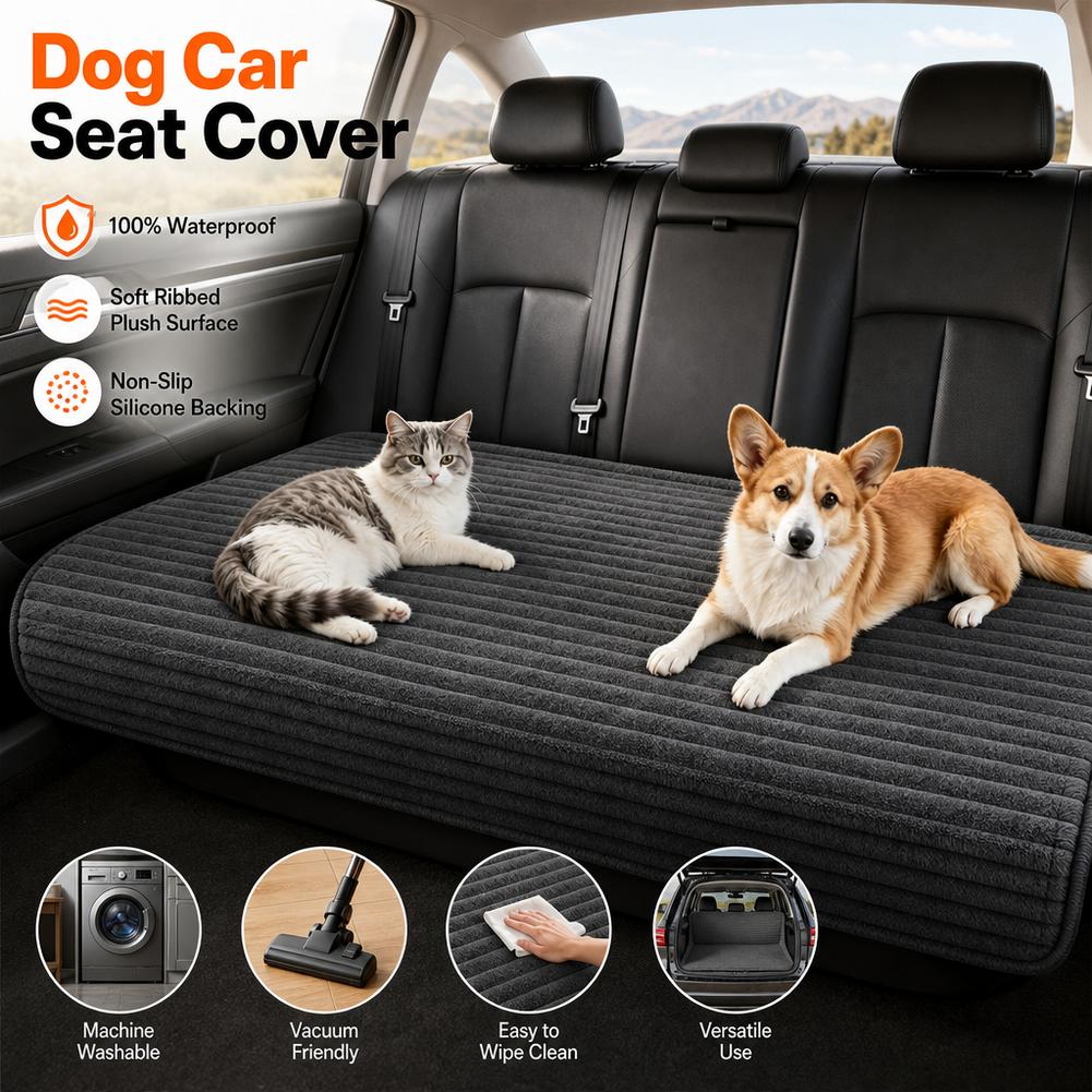 Funda para Asiento Trasero de  - Dog Car Seat Cover Waterproof Back Seat reseña y precio