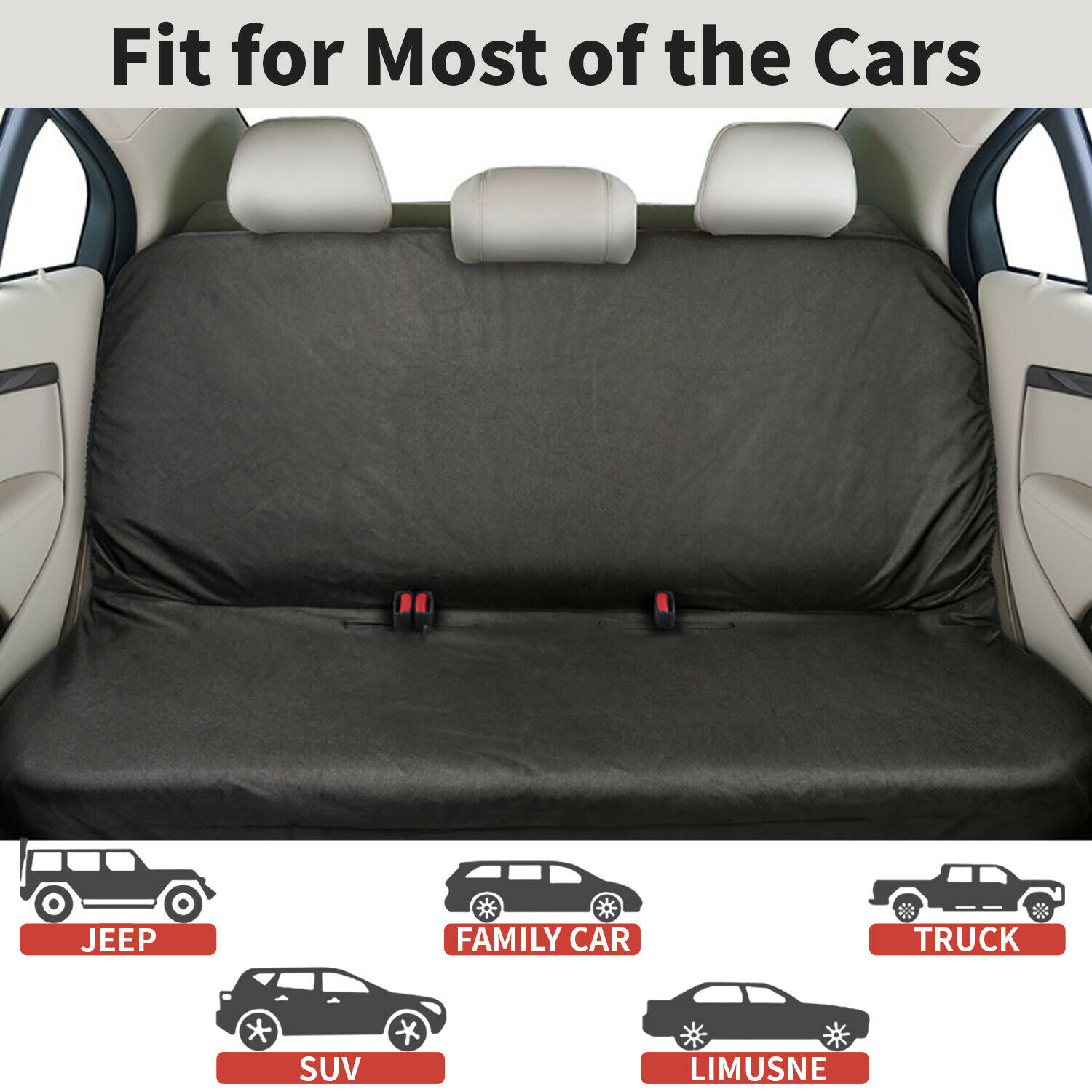 1 Funda Protectora Impermeable - Dog Car Seat Cover Waterproof Back Seat reseña y precio