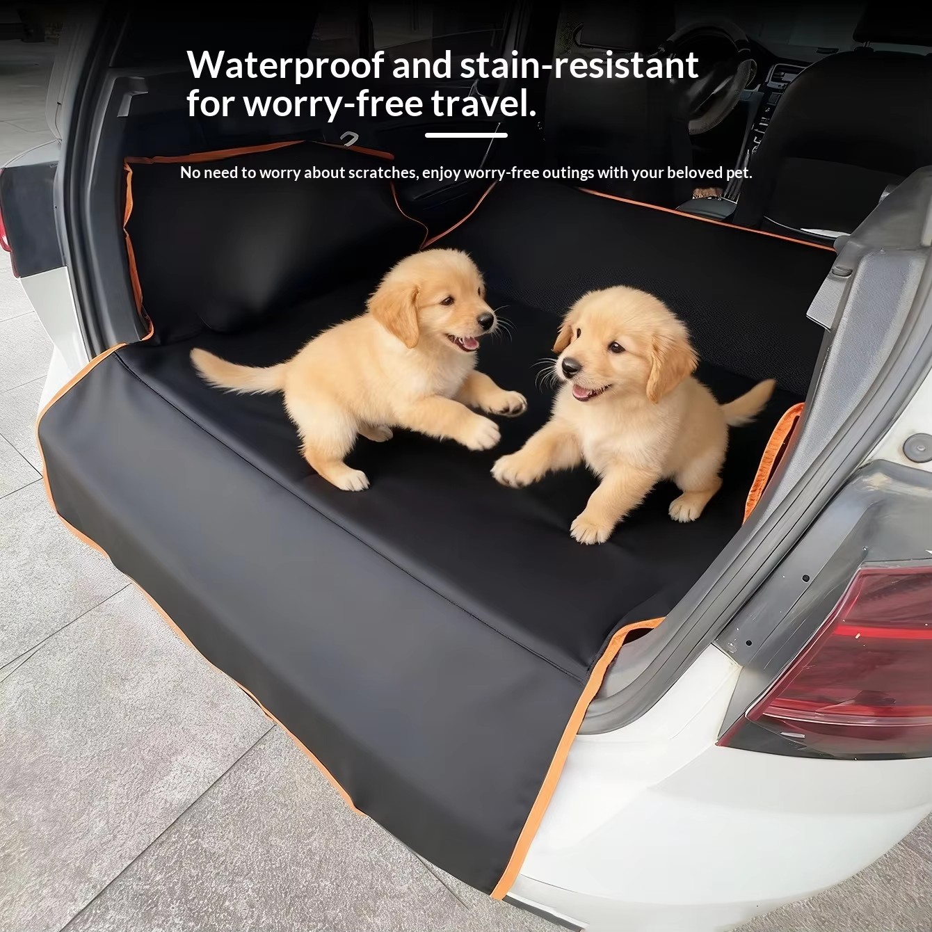 Protector de Maletero para SUV - Dog Car Seat Cover Waterproof Back Seat reseña y precio