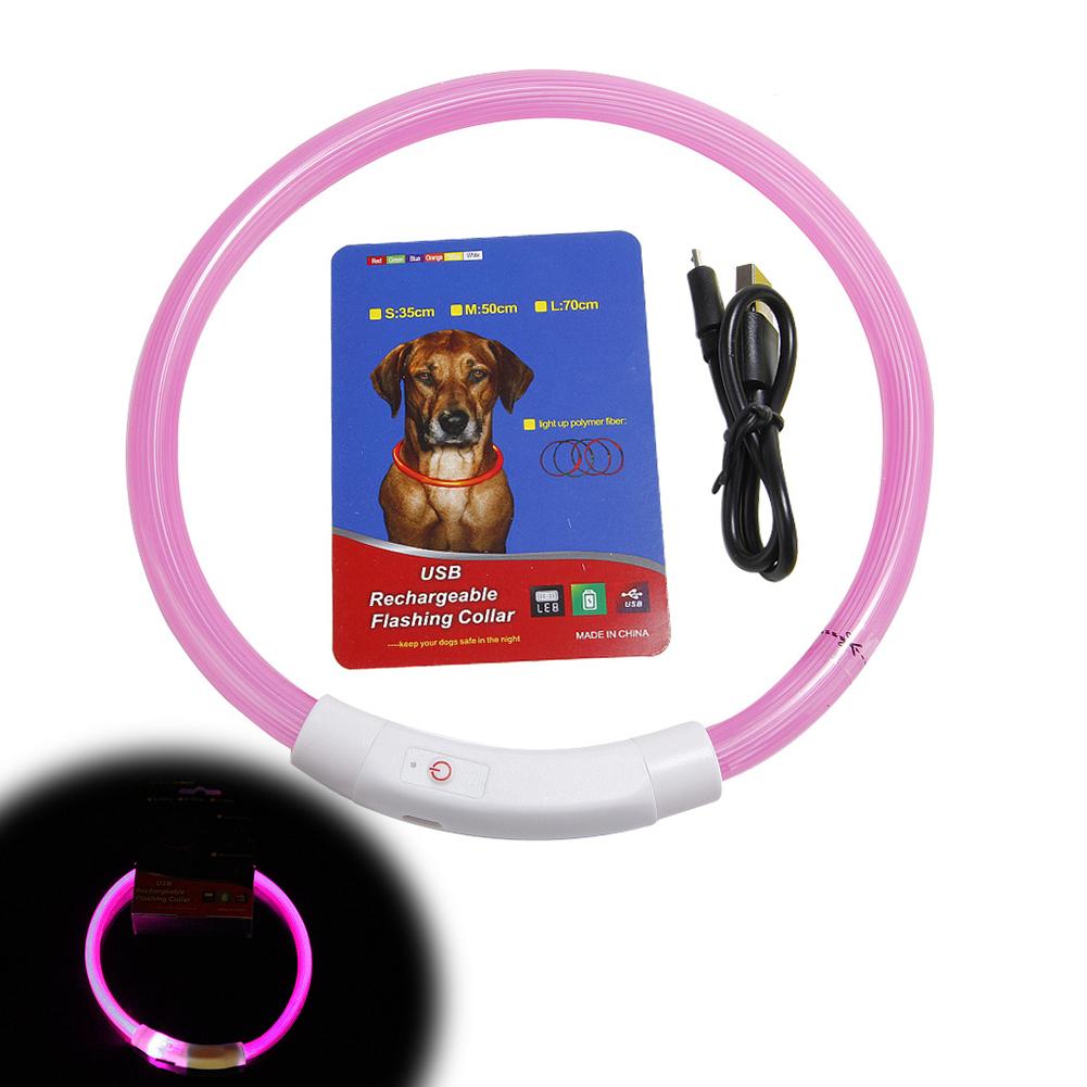 Collar LED para perros, recarg - Led Dog Collar Glowing Rechargeable Usb reseña y precio